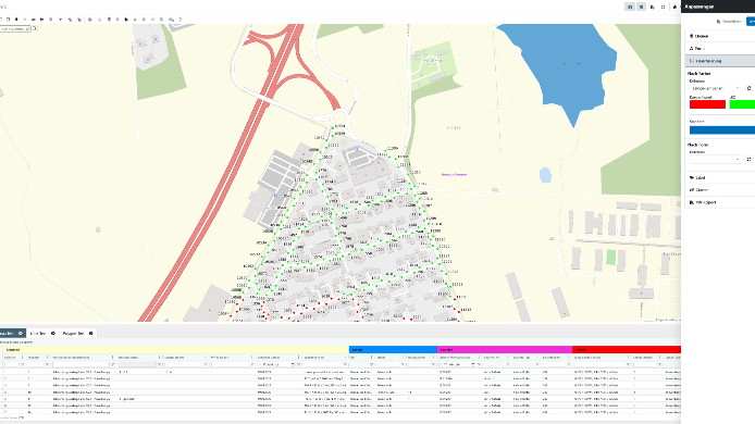 Software für Straßenbeleuchtung